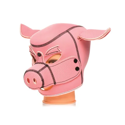master series swine pig neoprene hood