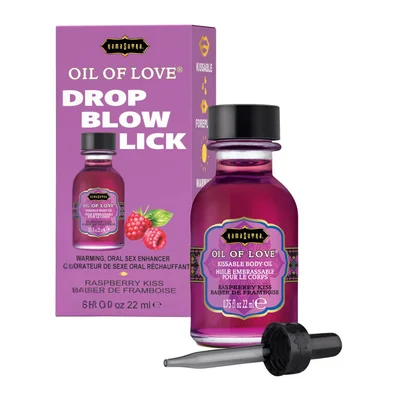 kama sutra oil of love kissable warming body oil raspberry kiss 22ml