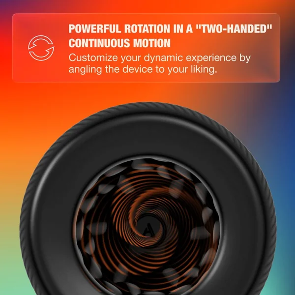 Arcwave Orbit Rotating Penis Masturbator, Body-Safe Silicone — image 5 of 14
