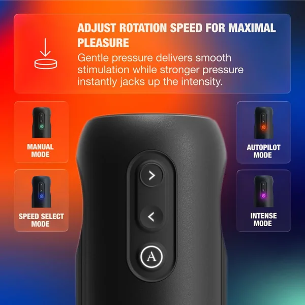 Arcwave Orbit Rotating Penis Masturbator, Body-Safe Silicone — image 4 of 14