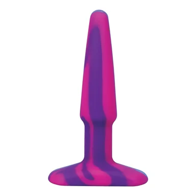 a play 5 groovy silicone anal plug