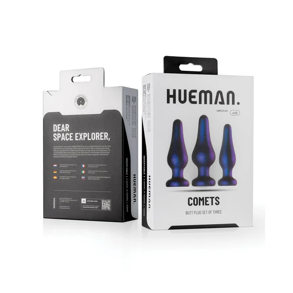 Hueman Comets Anal Trainer Butt Plug Set — image 5 of 5