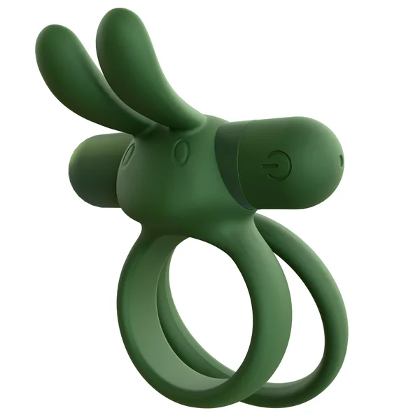 Screaming O Rechargeable Ohare XL Vibrating Cock Ring - Green — image 2 of 2