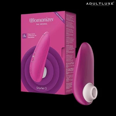 womanizer starlet 3 clitoral stimulator pink
