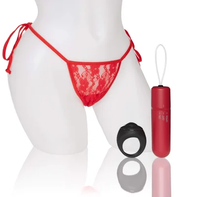 my secret 4t tickle tease remote control panty vibe red