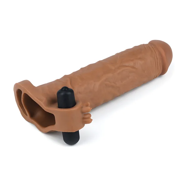 Vibrating Penis Extension - Give Yourself 2 Extra Inches At The Tip! — image 8 of 10