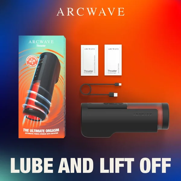 Arcwave Thruster Penis-Stroking Masturbator, Body-Safe Silicone — image 13 of 16
