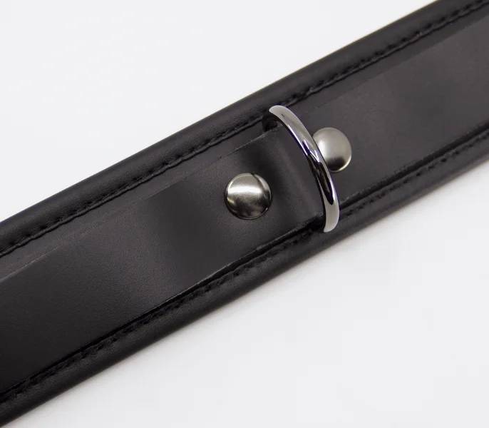 LIL Leather Collar with Pewter Hardware — image 5 of 5