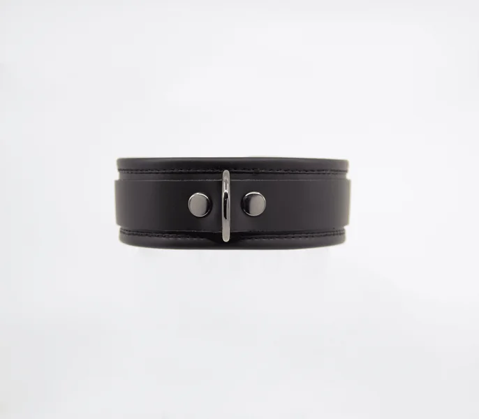 LIL Leather Collar with Pewter Hardware — image 2 of 5