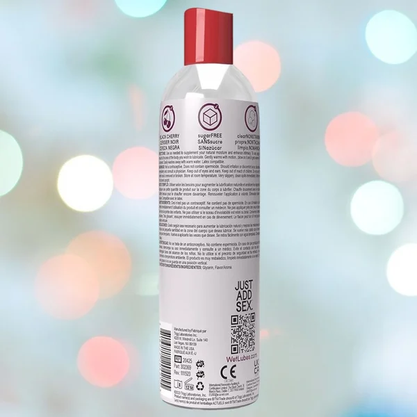 Wet Warming Fun Flavors Black Cherry 4-In-1 Lubricant — image 2 of 2
