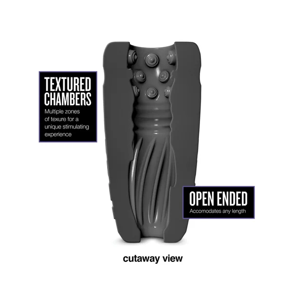 Blush M Elite Platinum Gript Silicone Stroker — image 5 of 5