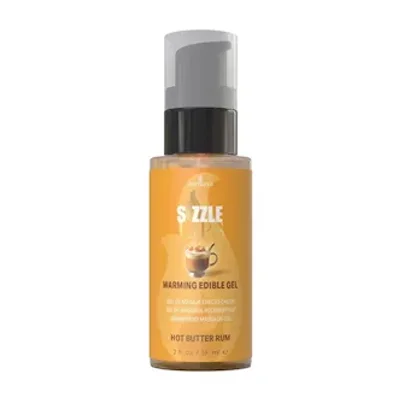 sizzle lips butter rum warming gel 59ml