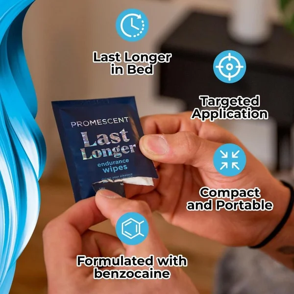 Promescent Delay Wipes for Men — image 2 of 7