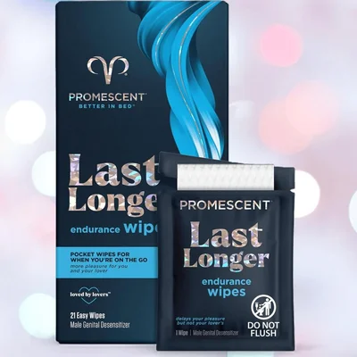 promescent delay wipes for men
