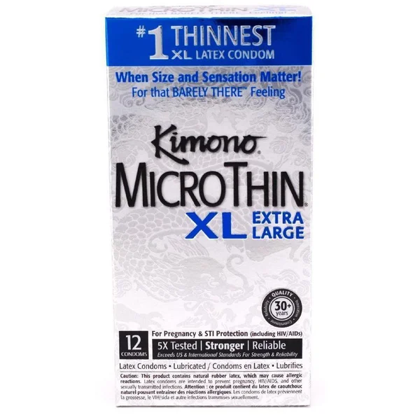 Kimono MicroThin XL Condoms — image 4 of 6