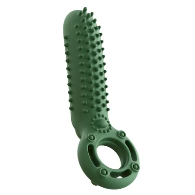 oyeah rechargeable vertical vibrating ring green