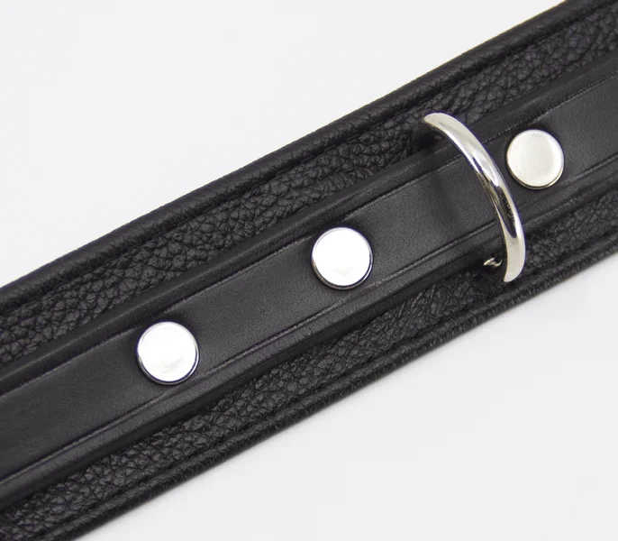 LIL Leather Collar with D Ring — image 2 of 6