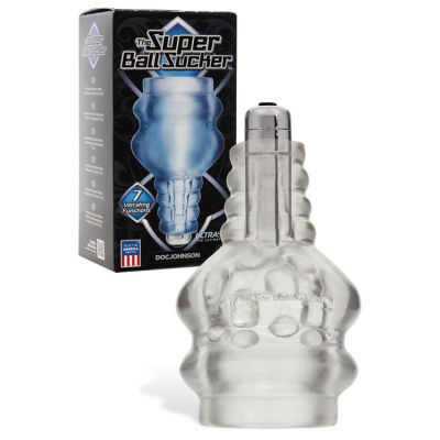 Doc Johnson 4 5 Vibrating Ball Sucker Masturbator