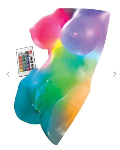 PDX Elite Go-Go Bator LED Mega Masturbator - Frosted — image 2 of 3