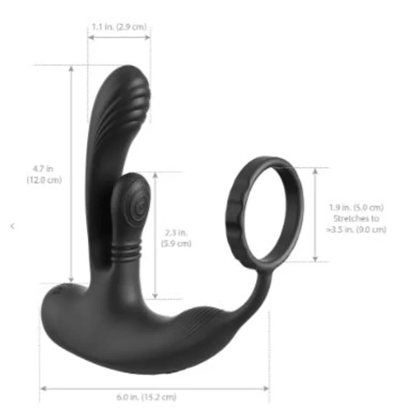 Anal Fantasy Elite Ass-Gasm intiMotion - Black — image 4 of 4