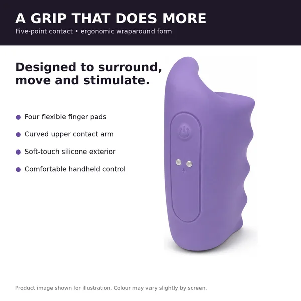 Dreamtoyz FiveGrip™ Interactive Five Finger Vibrating Stroker — image 8 of 8