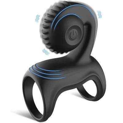 dreamtoyz swirl arc couples ring black