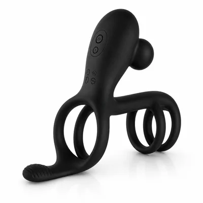 dreamtoyz pulse duo couples ring black