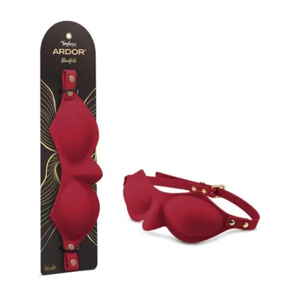 blush temptasia ardor blindfold red