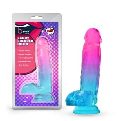 blush b yours candy colored dildo