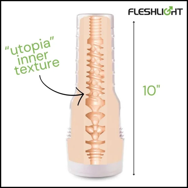 Fleshlight Riley Reid Utopia: Realistic Male Masturbator Sleeve — image 2 of 6
