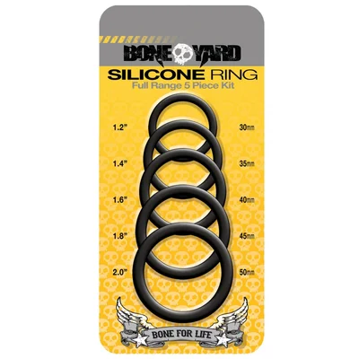 boneyard 5 pc silicone ring kit