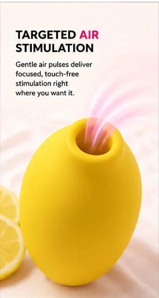 Dreamtoyz Lemonchello Lemon-Shaped Clitoral Suction Stimulator — image 3 of 11