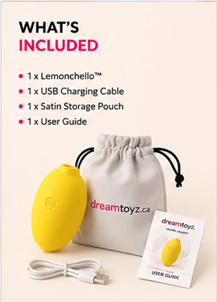 Dreamtoyz Lemonchello Lemon-Shaped Clitoral Suction Stimulator — image 10 of 11