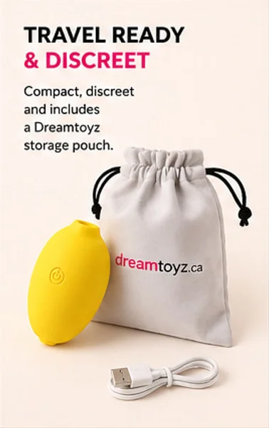Dreamtoyz Lemonchello Lemon-Shaped Clitoral Suction Stimulator — image 9 of 11