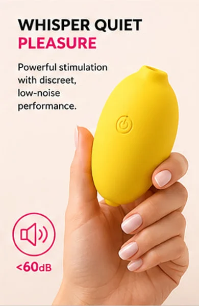 Dreamtoyz Lemonchello Lemon-Shaped Clitoral Suction Stimulator — image 4 of 11