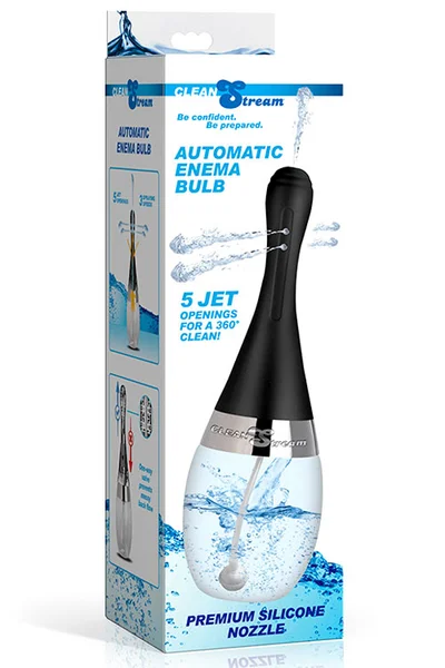 CleanStream 10" Automatic Enema Bulb with 5 Jet Premium Silicone Nozzle — image 24 of 24