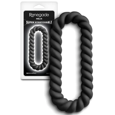 nsnovelties helix 47 extra large silicone cock ring