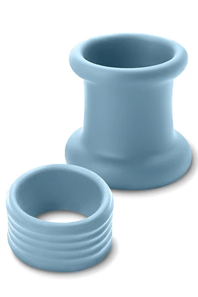 nsnovelties Buster 2 Piece 1.9" Silicone Ball Stretcher — image 2 of 5