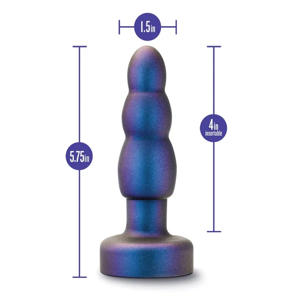 Blush Anal Adventures Matrix Kinetik Plug - Space Age Blue — image 4 of 5