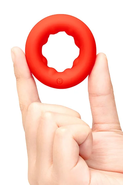 B-Vibe Flex Ring Grip Ultra Soft Silicone Cock Ring — image 4 of 6