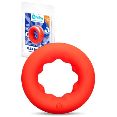 b vibe flex ring grip ultra soft silicone cock ring