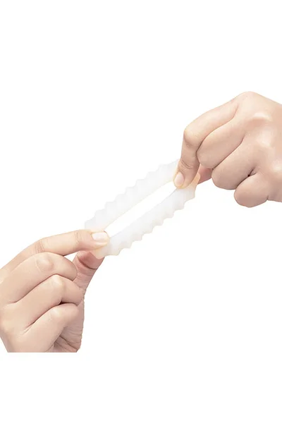B-Vibe Flex Ring Ripple Super Soft Silicone Cock Ring — image 5 of 6