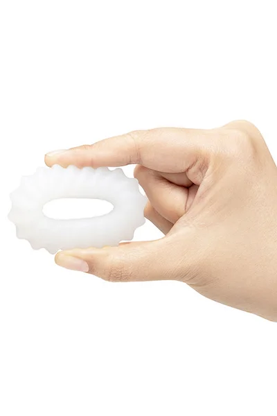 B-Vibe Flex Ring Ripple Super Soft Silicone Cock Ring — image 4 of 6