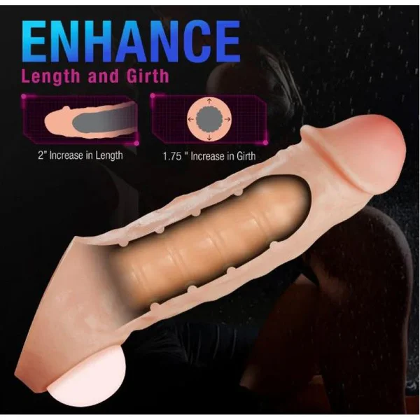 Performance Plus Intrepid 2" Penis Xtender - Beige — image 2 of 6