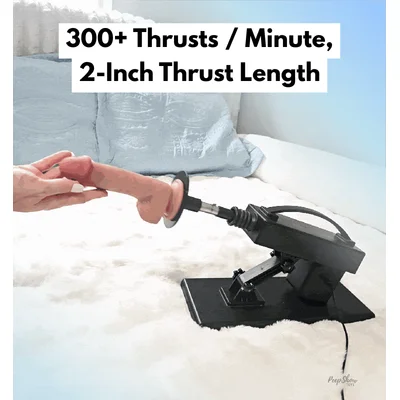 solina strong small sex machine 300 thrustsminute w prima dildo