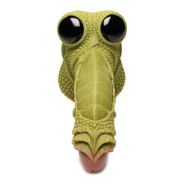Creature Cocks Swamp Monster Scaly Silicone Dildo - Green — image 4 of 6