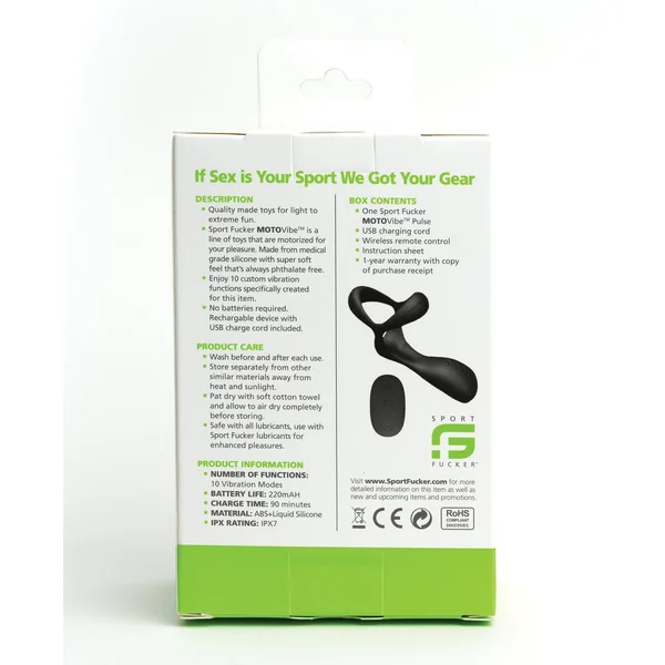 Sport Fucker Motovibe Pulse Cockring — image 5 of 5