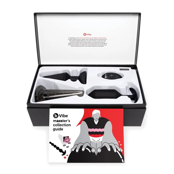 b-Vibe Masster's Degree Edition Anal Education Set — image 3 of 5