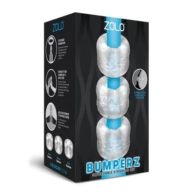 zolo bumperz squeezable stroker set