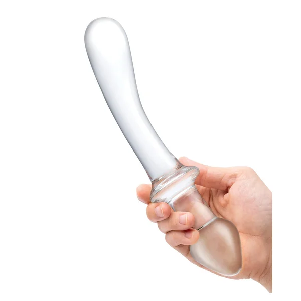 Glas 9" Classic Curved Dual Ended Dildo — image 3 of 5